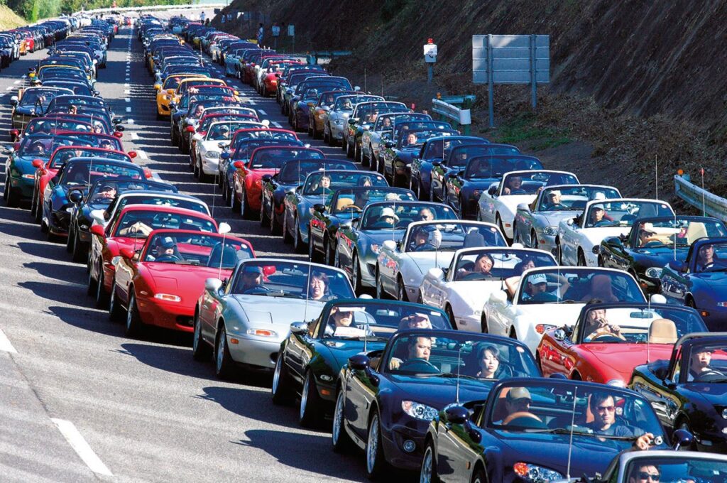 Mazda MX-5 Came Home For The Roadster’s 20th Anniversary