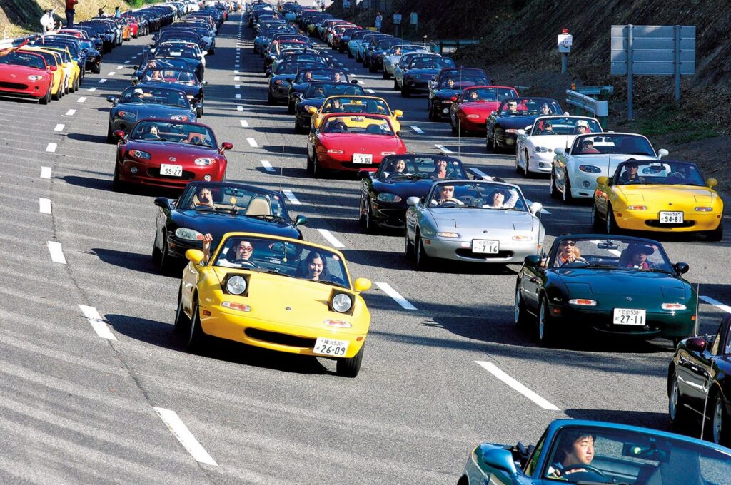 Mazda Miata Came Home For The Roadster’s 20th Anniversary
