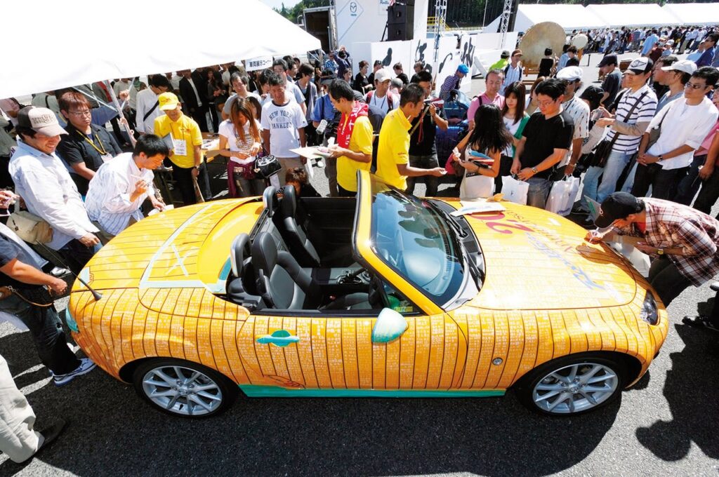 Mazda Miata Came Home For The Roadster’s 20th Anniversary
