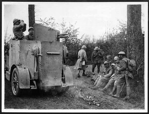 Armored Cars Of WWI