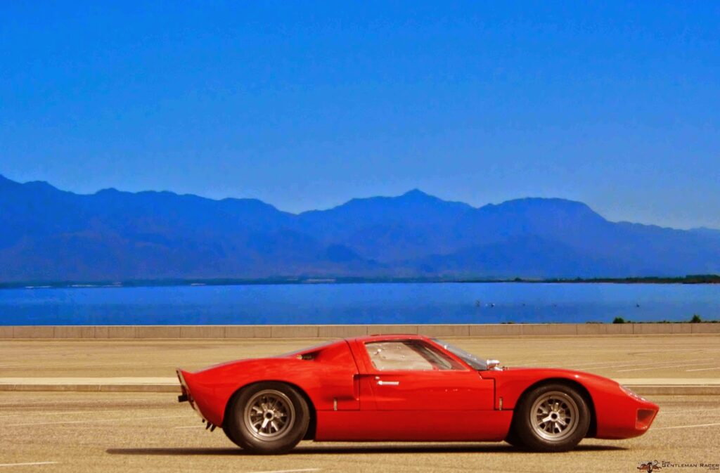 This MKI Street Version of the Ford GT40, Chassis P/1058 was photographed by Mike Satterfield