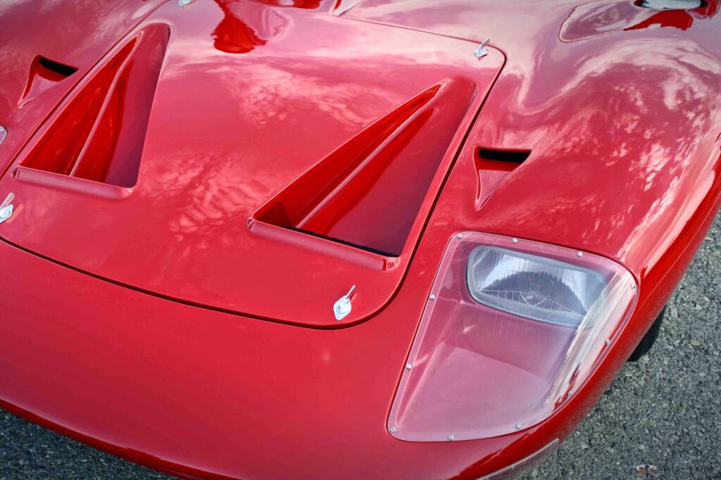 This MKI Street Version of the Ford GT40, Chassis P/1058 was photographed by Mike Satterfield