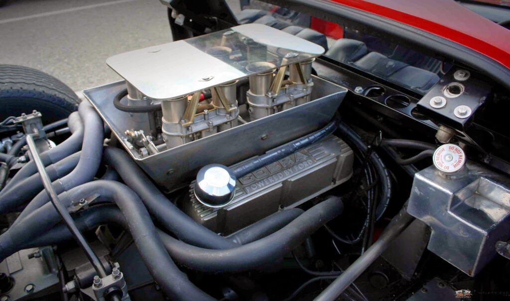 This MKI Street Version of the Ford GT40, Chassis P/1058 was photographed by Mike Satterfield