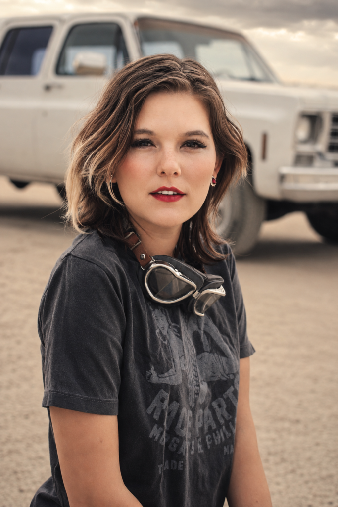 Car Girl: El Mirage With Anemone