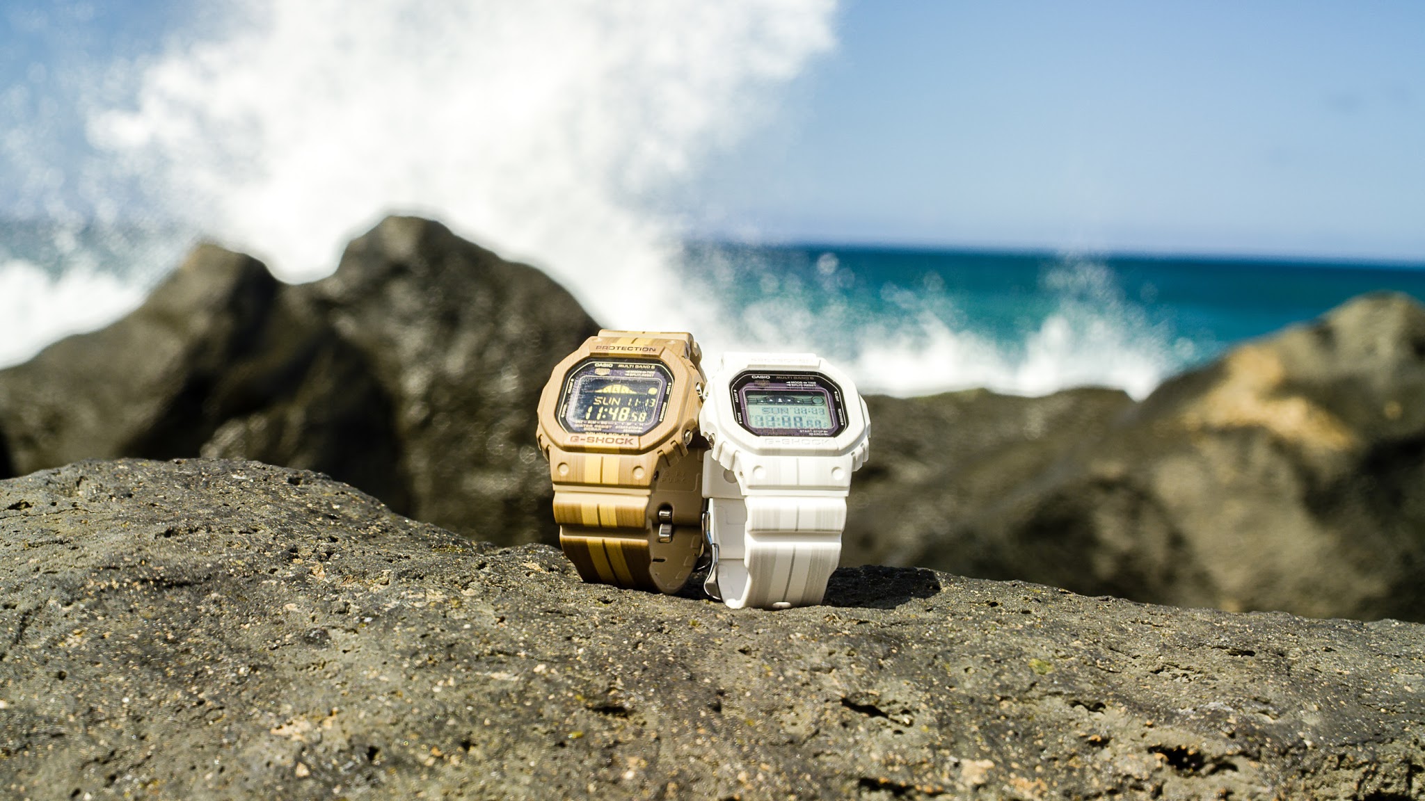 The GWX5600WB-5 and GWX5600WA-7, Part of the Latest G-LIDE Summer Collections (PRNewsfoto/Casio America, Inc.)