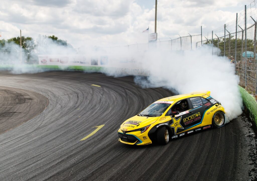 TOYOTA AT SEMA: PAPADAKIS DRIFT DEMO COROLLA