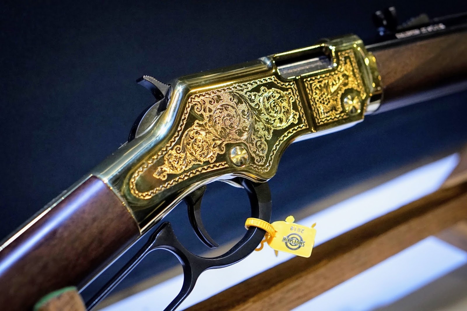 The first offering in the Cody Firearms Museum Collectors Series is a Henry Golden Boy engraved with a design inspired by an 1860’s era Henry rifle in the museum’s collection.