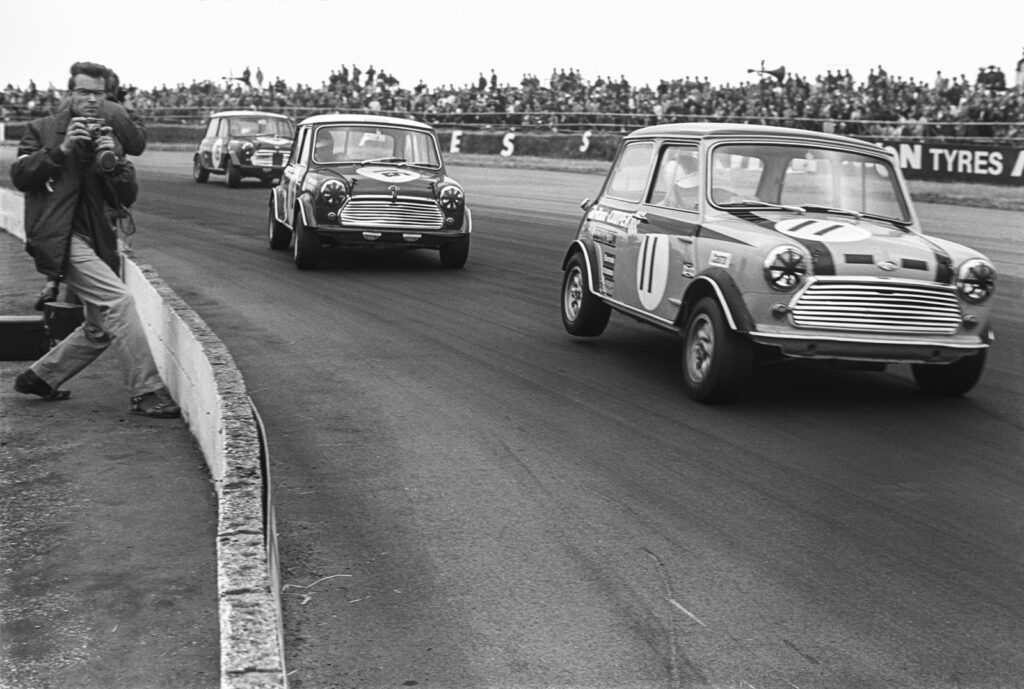 Old Racing Minis 60 Years of Mini at Silverstone - The Gentleman Racer
