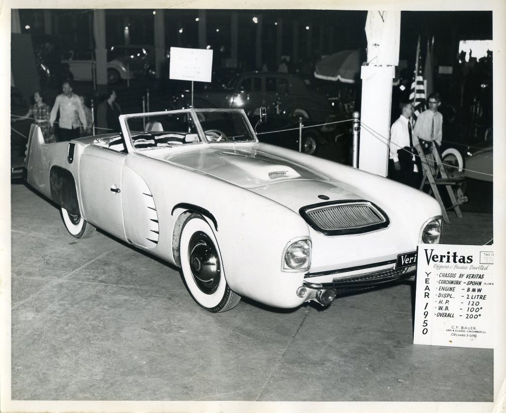 BMW-Veritas SP90 By Spohn: The Bizarre German Roadster Inspired By America's Jet Age