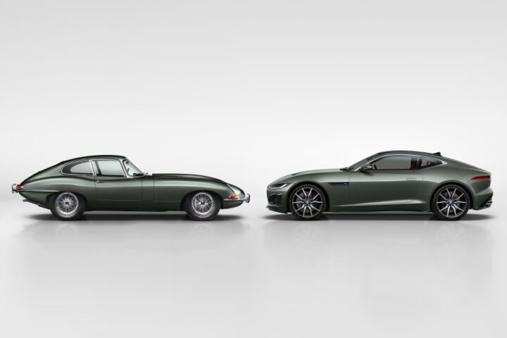 Jaguar F-TYPE Heritage 60 Edition & E-type Sports Car