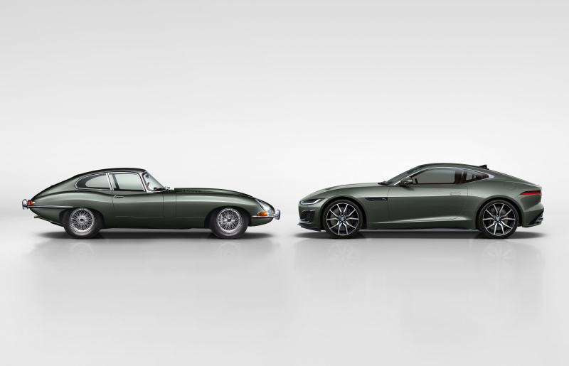 Jaguar F-TYPE Heritage 60 Edition & E-type Sports Car