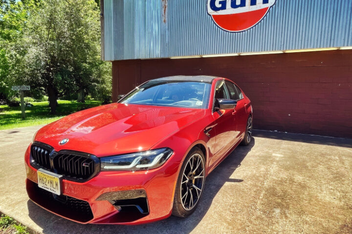 The BMW M5 Competition, lauded by the motoring press as perhaps the greatest 5 series ever to be produced, powerful, comfortable, and good looking, it's perfect for the executive commuter. Many automotive journalists bemoaned that the previous competition-badged M cars were just too... competition-focused. They complained about the stiff ride and the car being too track-focused, but the new M5 Competition is the kinder, gentler track day sedan.  