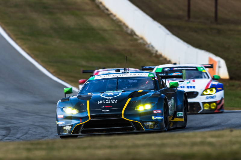 #23 Aston Martin Vantage GT3 of Roman de Angelis (CAN) Ross Gunn (GBR) and Ian James (USA) / The Heart of Racing - IMSA Petit Le Mans 2021