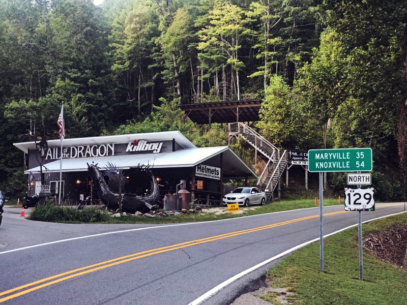 Deals Gap The Tail of The Dragon