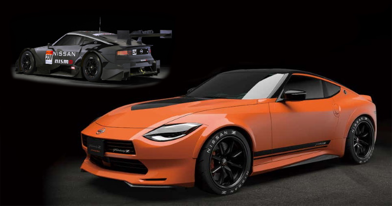  Nissan unveiled the Japan-market Fairlady Z, including a modified version called the "Customized Proto," which recalls several design cues from the legendary Fairlady Z 432. This version gets a much more refined front bumper, and a bevy of aftermarket parts we hope will make it to the Nissan parts catalog stateside. 