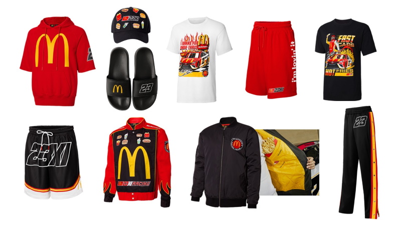 McDonald's USA And 23XI Racing Racewear Collection