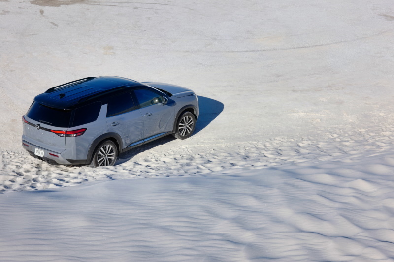 Oppenheimer Road Trip in the Nissan Pathfinder