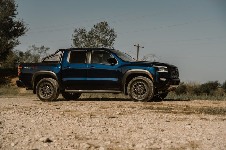 The Nissan Frontier Pro-4X continues to make a bold statement with its rugged prowess and classic truck styling. Now I must admit I have a soft spot for the Frontier, my 20-year-old Frontier has been one of the best trucks I have ever owned and is still chugging along with just over 160,000 miles on the clock. I have had the chance to drive the Pro-4X several times since its debut, both on and off-road, and while it might not be packed with the latest in technology, it still offers a lot of truck for the money.
