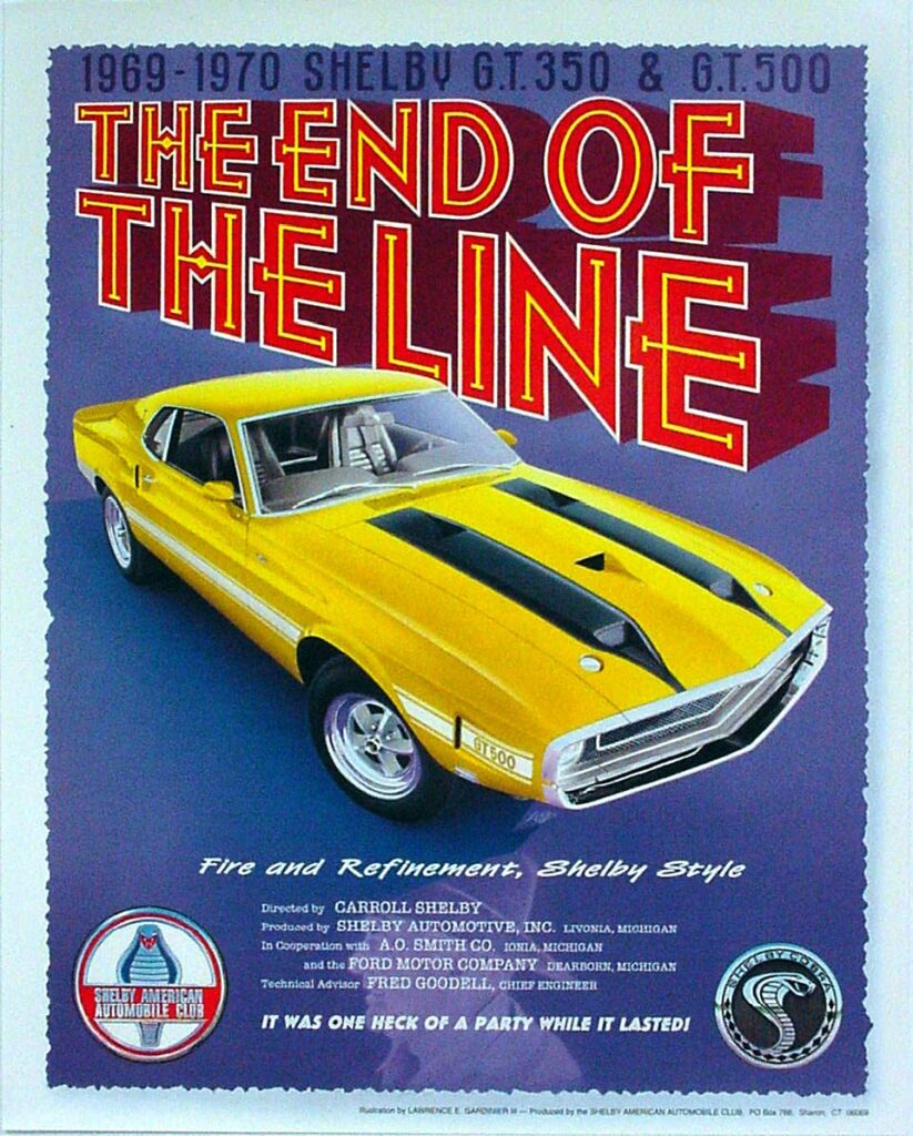 Shelby GT500 Poster