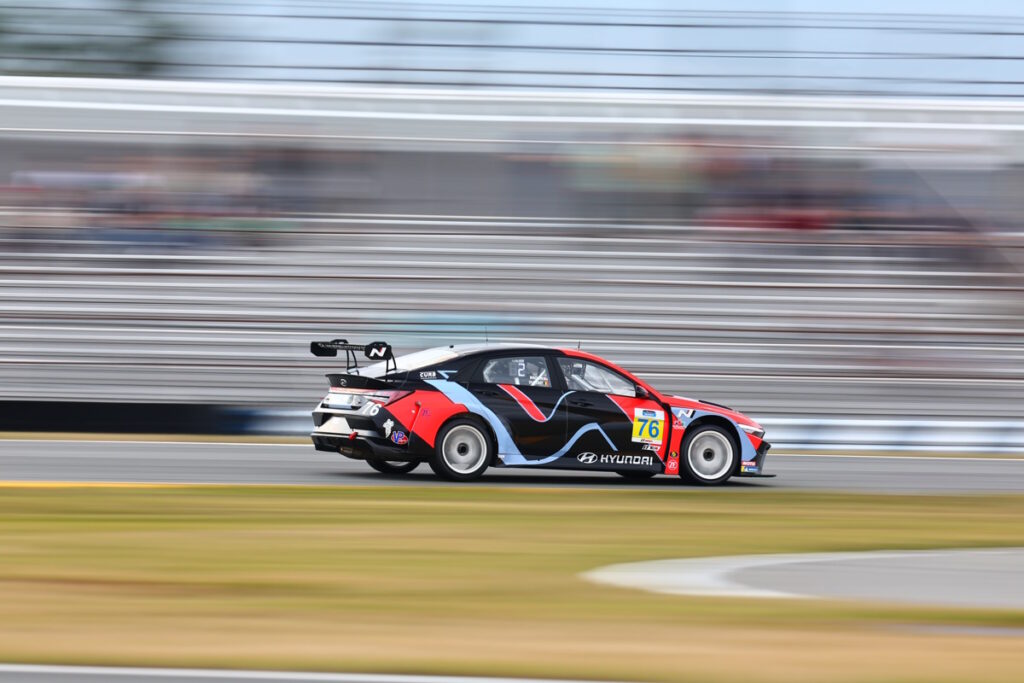 Hyundai Elantra N Makes History with First Daytona Victory