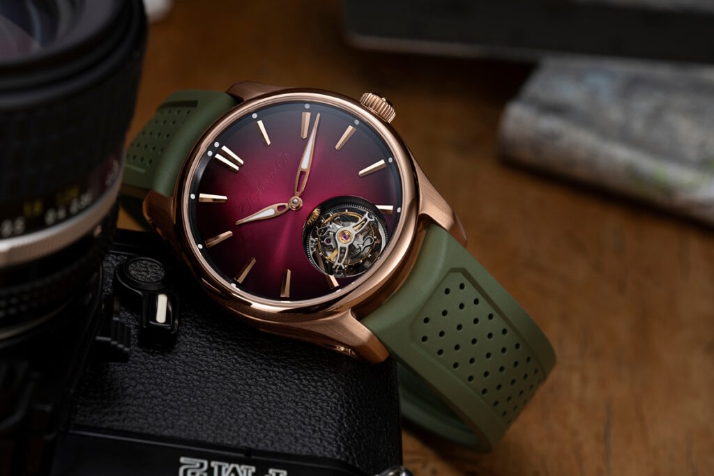 H. Moser & Cie.’s Pioneer Tourbillon Burgundy: The Unapologetic All-Terrain Haute Horlogerie Statement
