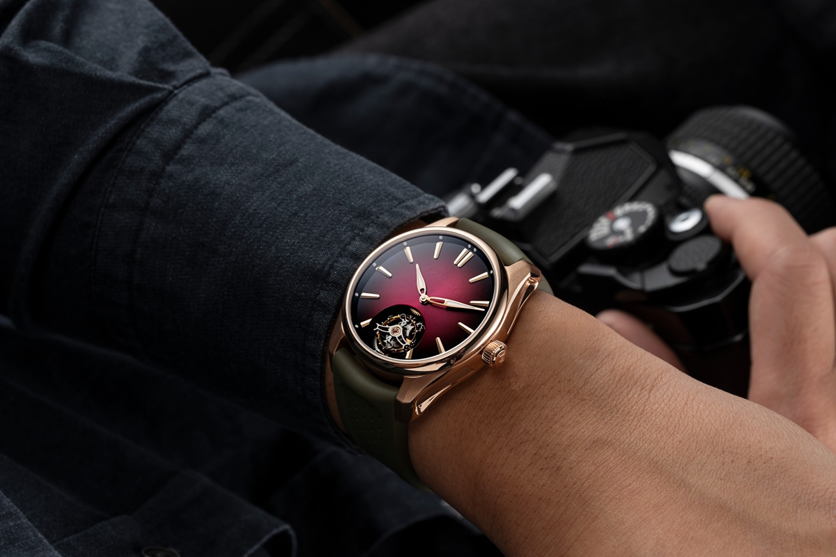 H. Moser & Cie.’s Pioneer Tourbillon Burgundy: The Unapologetic All-Terrain Haute Horlogerie Statement