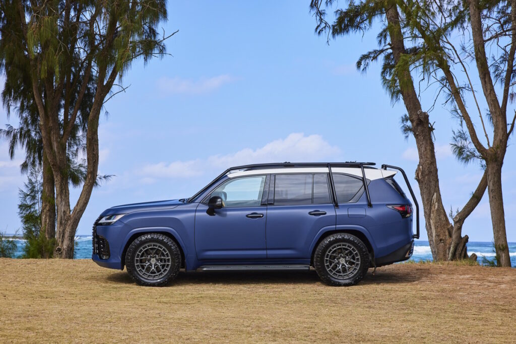 The Lexus Surf LX Concept Side Profile