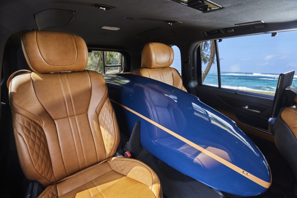 The Lexus Surf LX Concept Interior