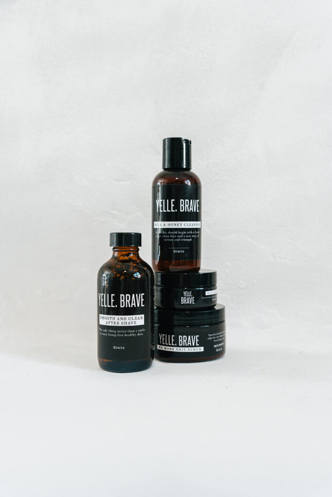 The YELLE Brave Essential 4-Piece System: Perfect Skincare Solutions for Men