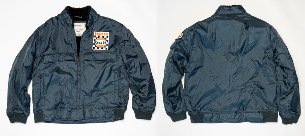 Style: Vintage Automotive Jackets, Gulf Racing Rain Jacket, LeMans Steve McQueen