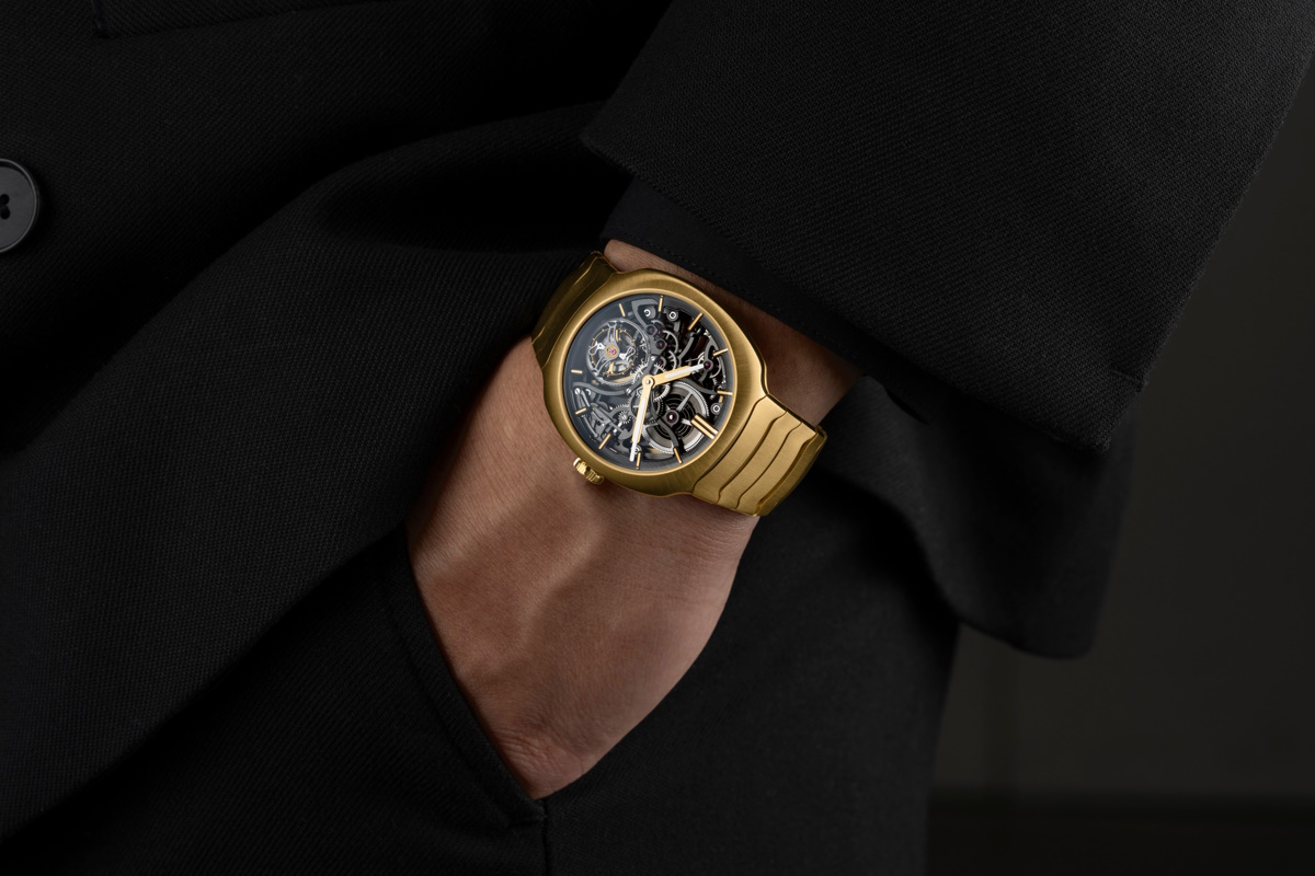 Limited to 17 Pieces: The Exclusive Streamliner Tourbillon Skeleton In Gold