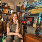 At first glance, Kate Cook’s artwork might seem like a paradox—a seamless blend of classic oil painting techniques with the high-octane world of automotive enamels. Her signature approach, which she calls "Artemotiv," merges the meticulous craftsmanship of fine art with the raw energy of hot rods and muscle cars. But spend a few minutes with Cook, and the paradox resolves itself into something more profound: an artist who has not only found her lane but paved it herself.