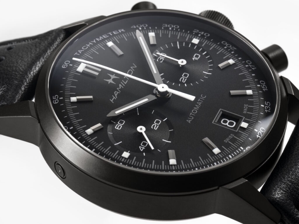 Pushing the Limits: The New Hamilton Intra-Matic Auto Chrono Is A Timeless Ode to Speed