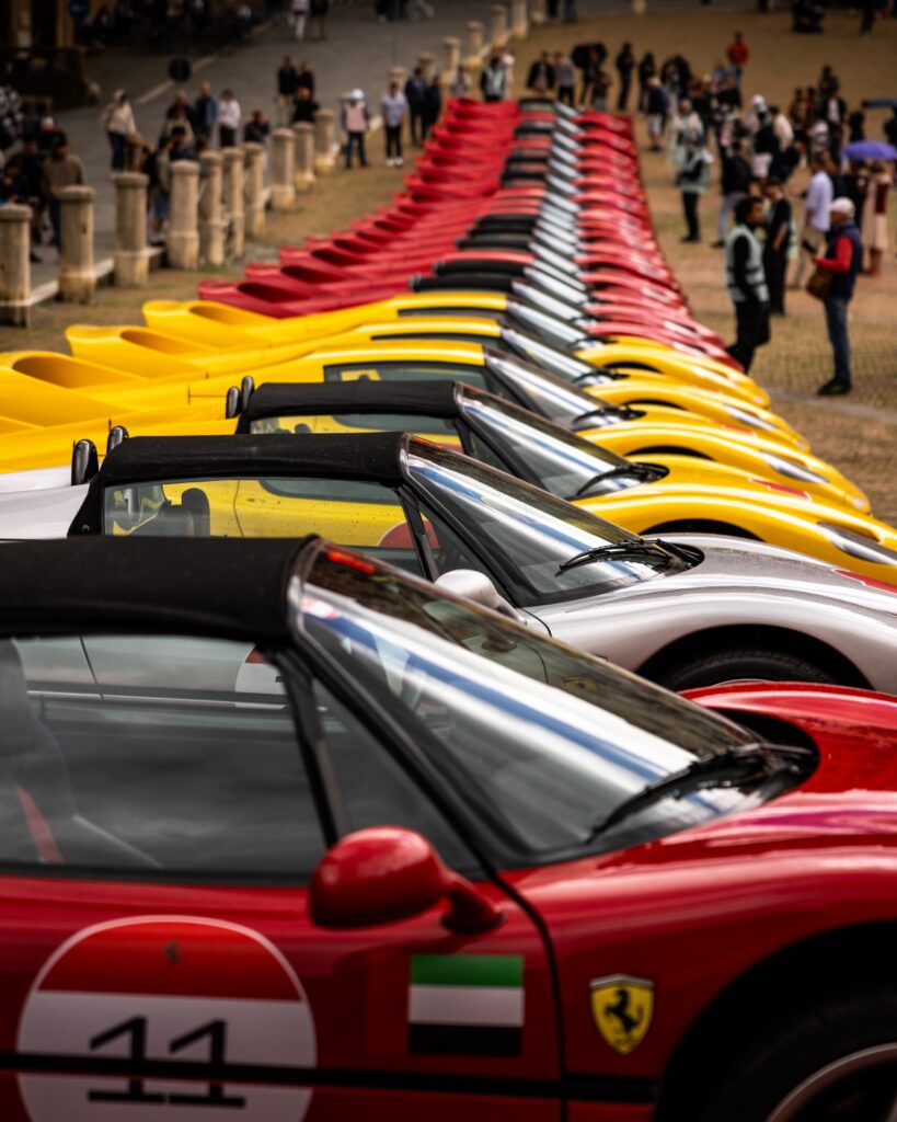 Legacy in Motion: Chasing The F50 Legacy Tour Across Tuscany