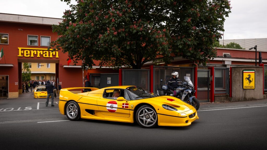 Legacy in Motion: Chasing The F50 Legacy Tour Across Tuscany