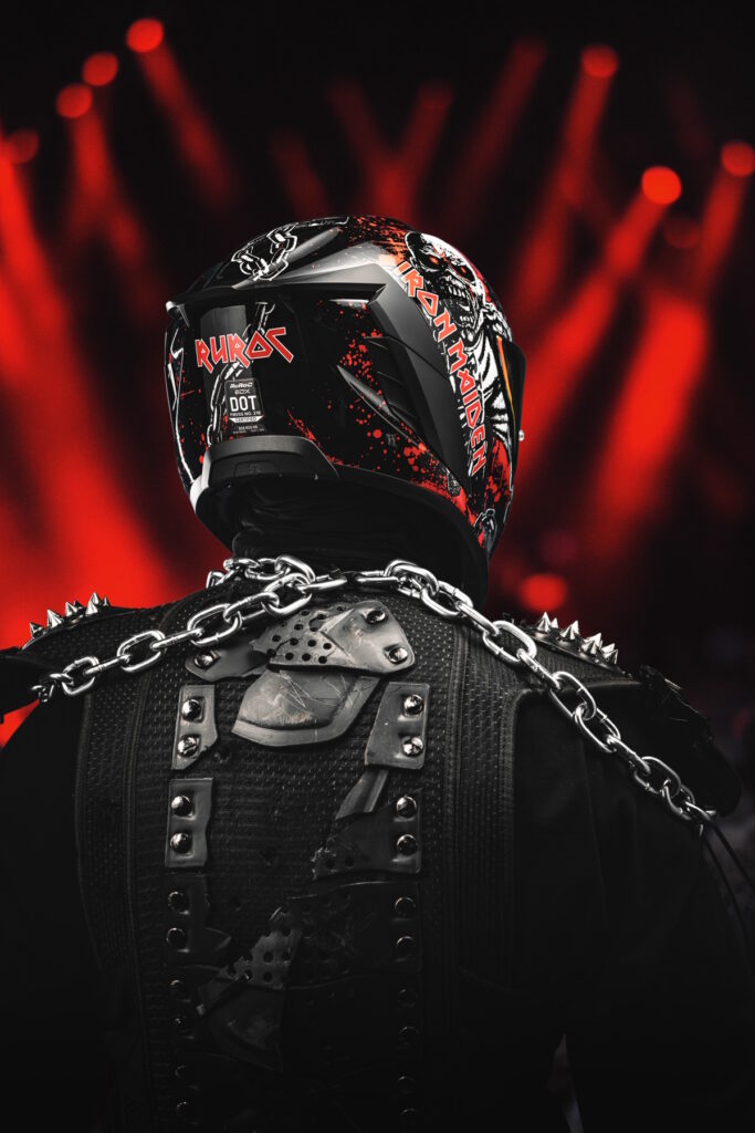 Ride With The Beast: Ruroc Launches EOX Iron Maiden Helmet Collection