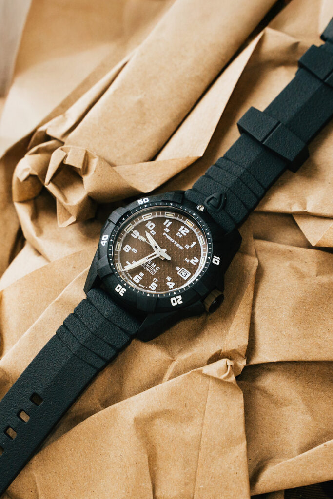 Battle-Tested Timekeeping: A Hands-On Review Of The ProTek USMC Carbon Composite Dive Automatic