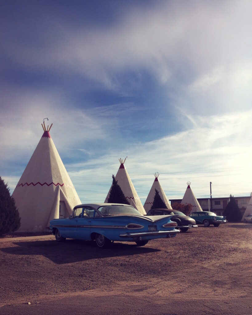 Great Road Trips: A Journey To The Most Iconic Historic Hotels In The Southwest. The Wigwam Motel on Route 66