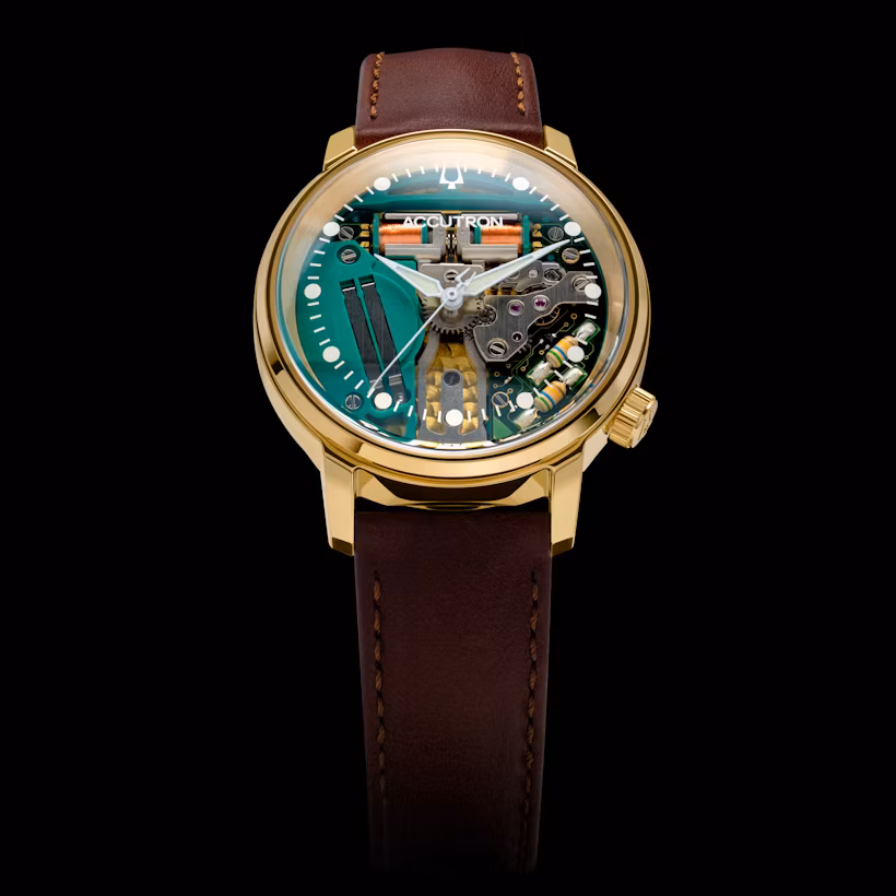 Accutron revives its iconic humming movement with the all-new Spaceview 314, a hand-assembled tribute to 1960s innovation, reimagined for the modern collector. With sleek engineering and a price tag to match, this timepiece hums with heritage.