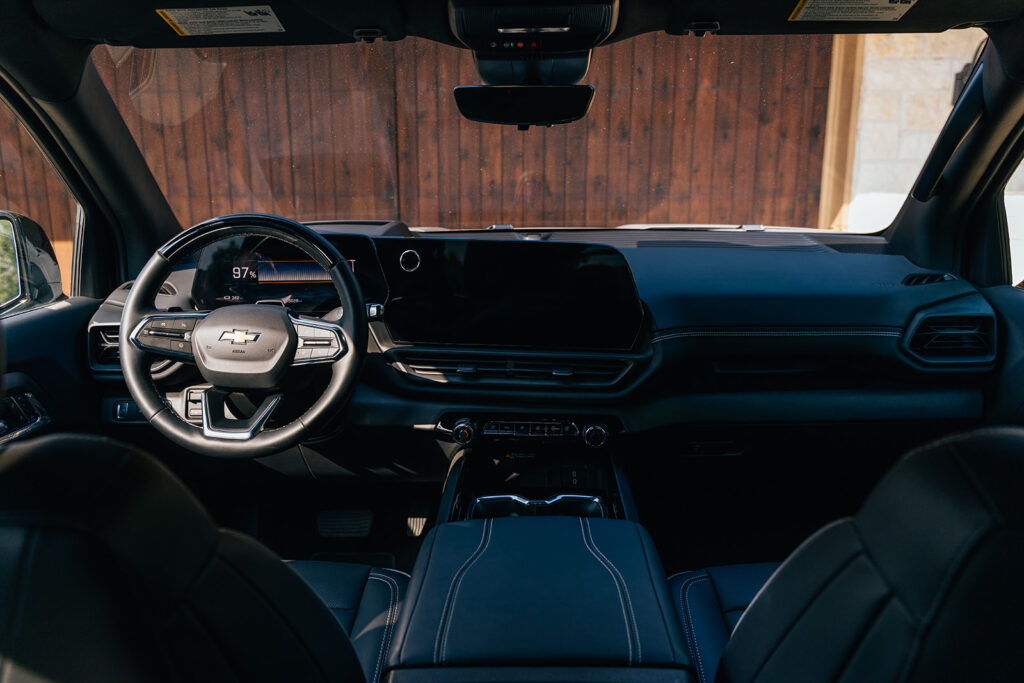 Silverado EV Interior