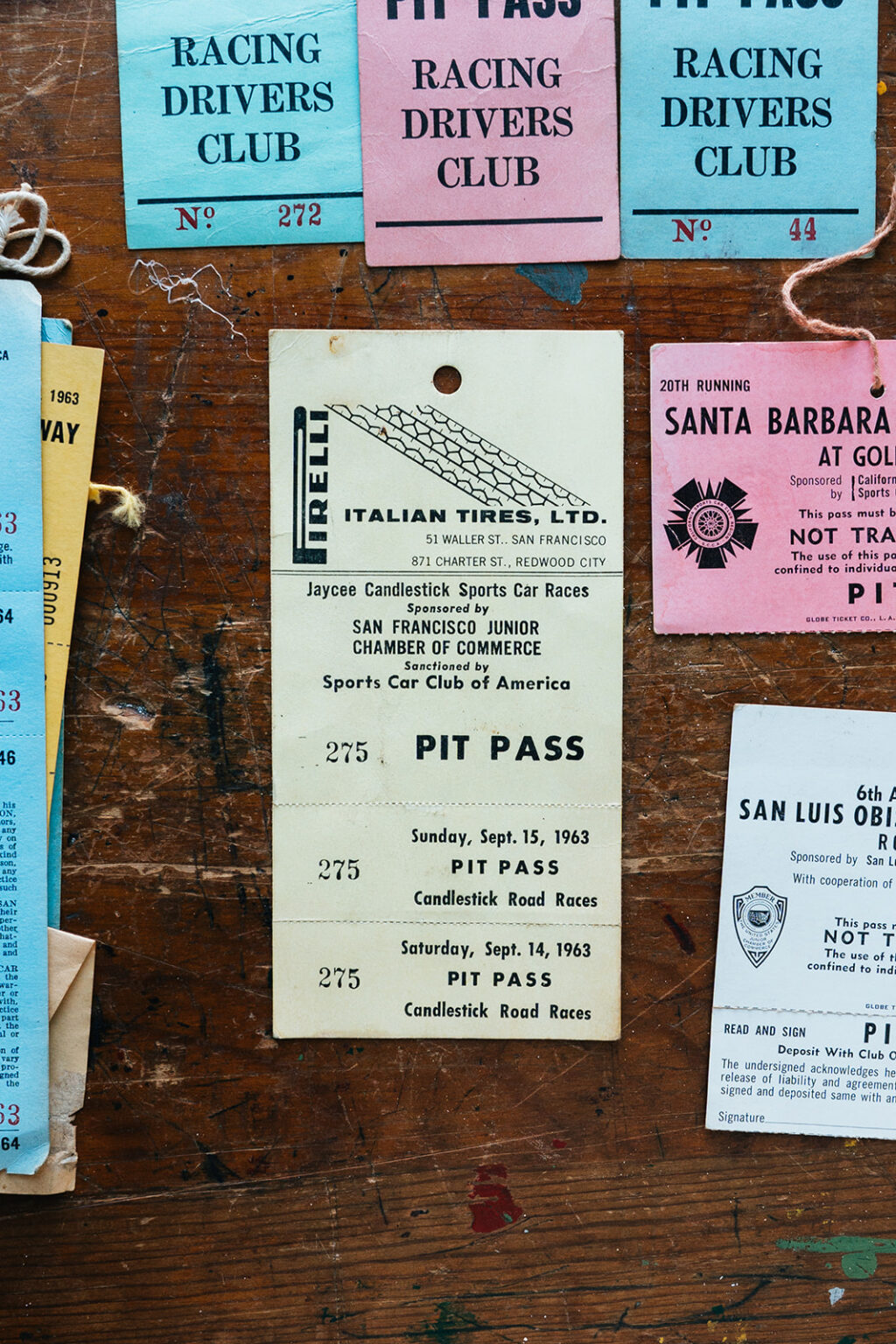 Pit Pass Example The Art Of The Pit Pass - The Gentleman Racer