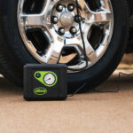 The Slime Tire Inflator is designed exactly for that purpose. Small enough to store in your vehicle yet powerful enough to inflate a full size tire, it is meant to solve one of the most common roadside problems without needing a tow truck or a trip to the gas station.