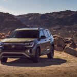 Quick Facts: 2026 Volkswagen Atlas Peak Edition Base Price (Peak Edition): Around $49,000 Base Price (Atlas SE): Around $39,000 Engine: 2.0L turbocharged inline-four Horsepower: 269 hp Torque: 273 lb-ft Transmission: 8-speed automatic Drivetrain: Standard 4Motion all-wheel drive on Peak Edition 0–60 MPH: Approximately 7.3 seconds Fuel Economy: Around 20–22 MPG combined Wheel Size: 18-inch wheels with all-terrain tires (Peak Edition) Infotainment: 12-inch touchscreen with Apple CarPlay and Android Auto Seating: Standard 7 passengers, optional second-row captain’s chairs Interior Highlights: Black leatherette with orange stitching, Peak Edition badging, ambient lighting Exterior Highlights: Avocado Green Metallic paint option, black trim, added body cladding, LED light bars Cargo Access: Hands-free power tailgate Key Safety Features: Adaptive cruise control, blind-spot monitoring, lane change assist, rear traffic alert FAQ: 2026 Volkswagen Atlas Peak Edition What is the Volkswagen Atlas Peak Edition? The Peak Edition is a rugged-styled version of the Atlas based on the SE with Technology Package. It adds off-road inspired design elements such as all-terrain tires, black trim, and unique interior accents while keeping the same drivetrain and core features. What makes the Peak Edition different from the standard Atlas? The Peak Edition adds several visual and functional upgrades including: 18-inch wheels with all-terrain tires Additional body cladding for light off-road use Black exterior trim and roof rails Unique Peak Edition badging Orange interior stitching and special digital cockpit graphics These features give the Atlas a more outdoors-focused look compared to other trims. Is the Peak Edition actually built for off-roading? Not in the traditional sense. While it includes all-terrain tires and protective cladding, it is primarily an appearance and light-adventure package. It is best suited for dirt roads, trails, and rough weather rather than serious rock crawling. What engine powers the 2026 Volkswagen Atlas Peak Edition? All Atlas models use a 2.0-liter turbocharged four-cylinder engine producing 269 horsepower and 273 lb-ft of torque, paired with an eight-speed automatic transmission. Does the Peak Edition come with all-wheel drive? Yes. The Peak Edition comes standard with Volkswagen’s 4Motion all-wheel-drive system, which helps with traction in rain, snow, and light off-road conditions. How fast is the Atlas Peak Edition? The Atlas Peak Edition reaches 0–60 MPH in about 7.3 seconds, which is competitive for a midsize three-row SUV. How many people can the Atlas seat? The Atlas can seat seven passengers with a second-row bench seat. Buyers can also choose second-row captain’s chairs, reducing seating capacity to six. What technology features come standard? Key tech features include: 12-inch infotainment touchscreen Apple CarPlay and Android Auto Digital Cockpit Pro digital instrument cluster Wireless charging and USB-C ports Ambient interior lighting Is the Atlas Peak Edition worth the price over the SE with Technology Package? It depends on priorities. If you want rugged styling and standard AWD, the Peak Edition is a compelling option. If you prefer larger wheels and similar features at a similar price, the SE with Technology Package may be the better value. What vehicles compete with the Atlas Peak Edition? The Atlas competes with midsize three-row SUVs such as: Toyota Grand Highlander Kia Telluride Hyundai Palisade Ford Explorer Honda Pilot Each offers different powertrains and interior finishes, but the Atlas focuses on practicality, space, and everyday usability.