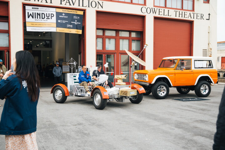 Lunar Rover Replica on site to promote the new Bulova Lunar Pilot Blackhole