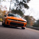 SIXPACK-powered 2026 Dodge Charger Scat Pack in Peel Out exterior color