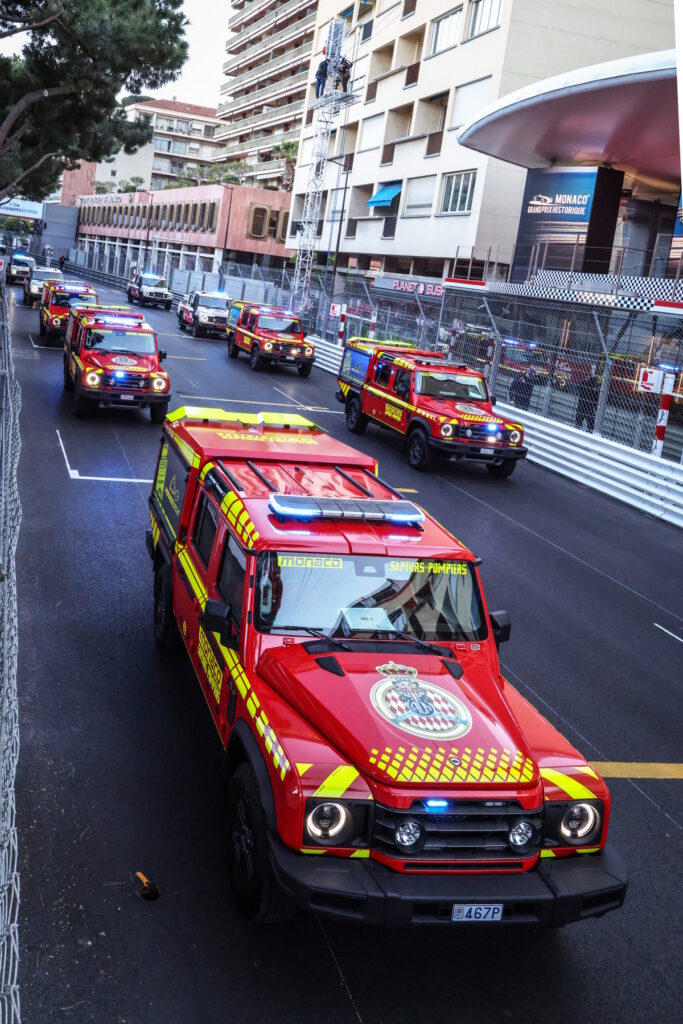 INEOS Grenadier Joins Monaco Fire Brigade As Trackside Motorsport Response Vehicle For Formula 1