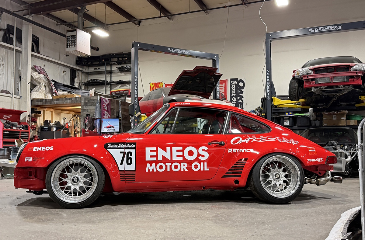 Jimmy Oakes’ Ferrari-Powered Porsche 911 Is The Kind Of Chaos Car Culture Needs