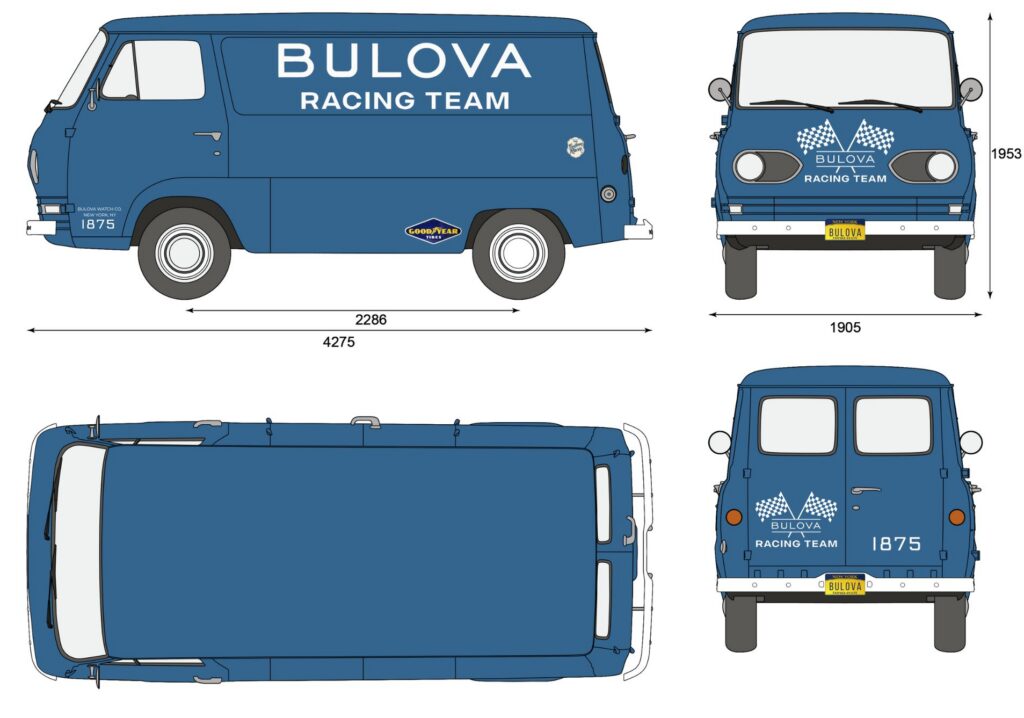 Bulova Racing Van Restoration Begins at Apex Auto Works