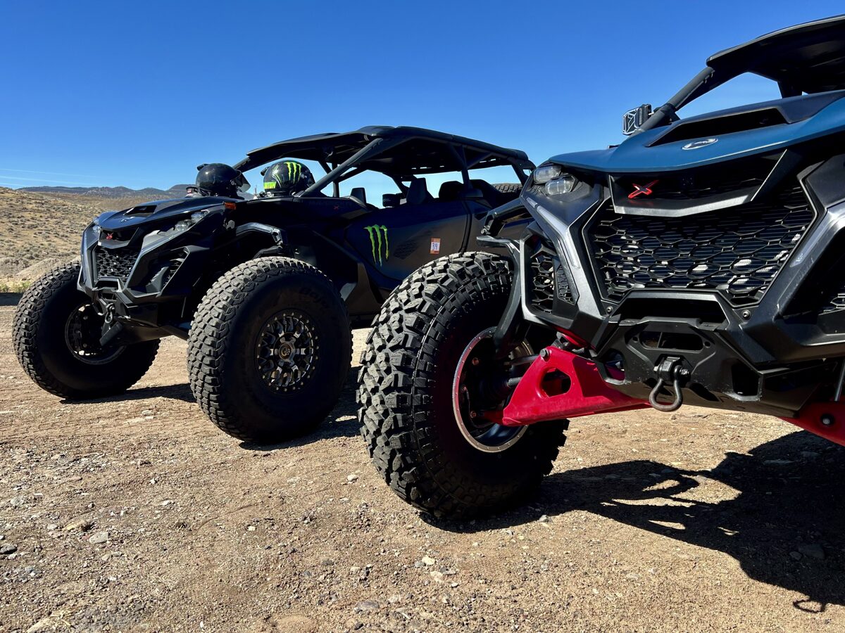 Behind the wheel of a 240-horsepower Can-Am Maverick R MAX, we discover the speed, community, and unforgiving terrain of Nevada desert racing.
