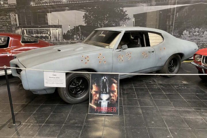 A rare screen-used Punisher GTO has resurfaced in Germany after 20 years in storage. One of only two surviving cars from the 2004 film, it still retains its original 400ci V8 and many of its Hollywood stunt modifications.